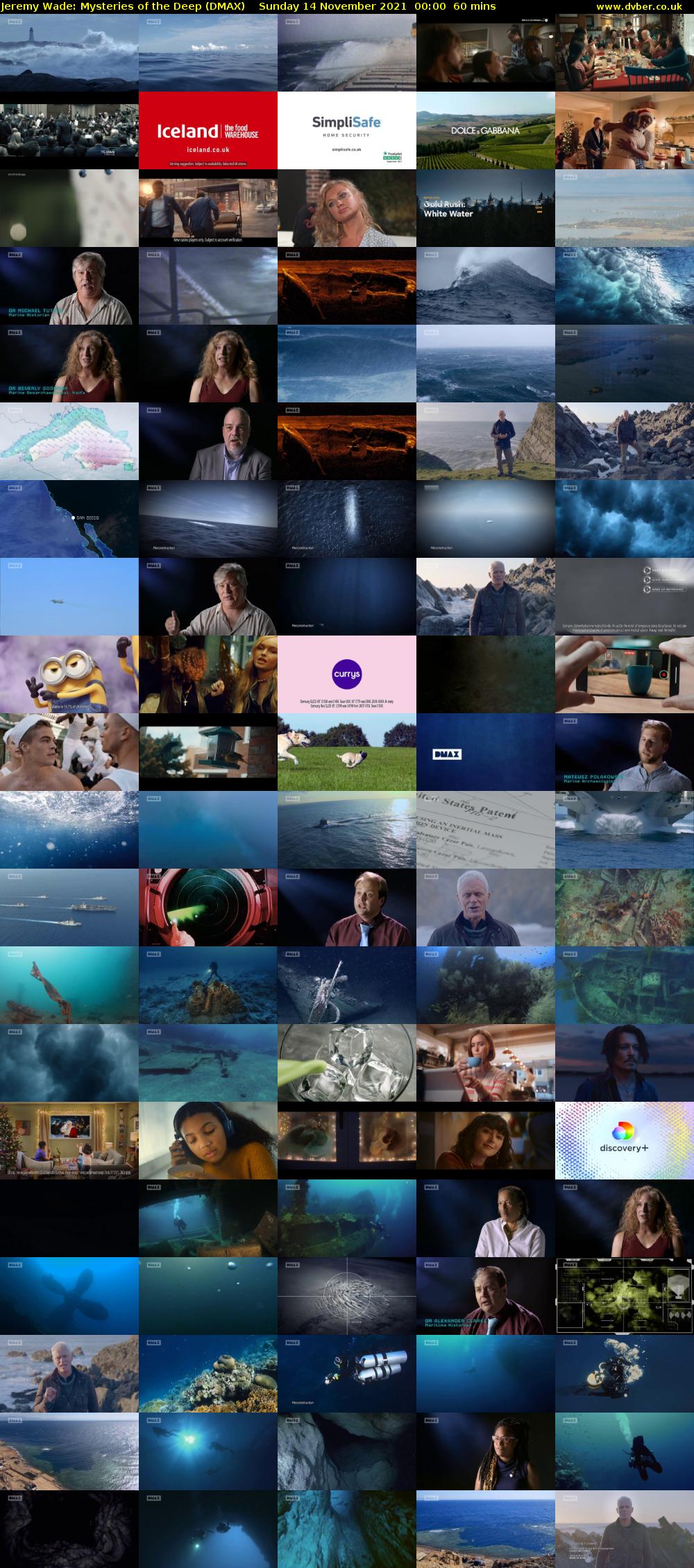 Jeremy Wade: Mysteries of the Deep (DMAX) Sunday 14 November 2021 00:00 - 01:00