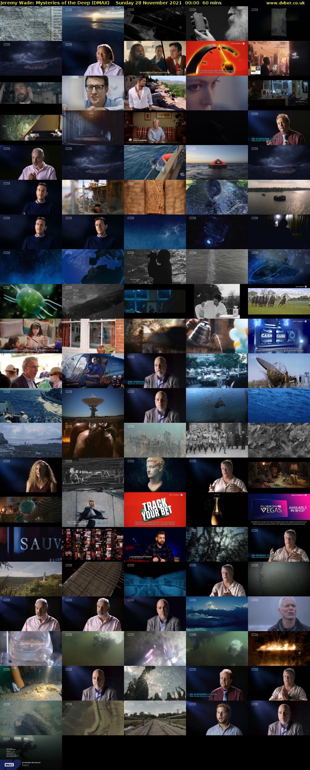 Jeremy Wade: Mysteries of the Deep (DMAX) Sunday 28 November 2021 00:00 - 01:00