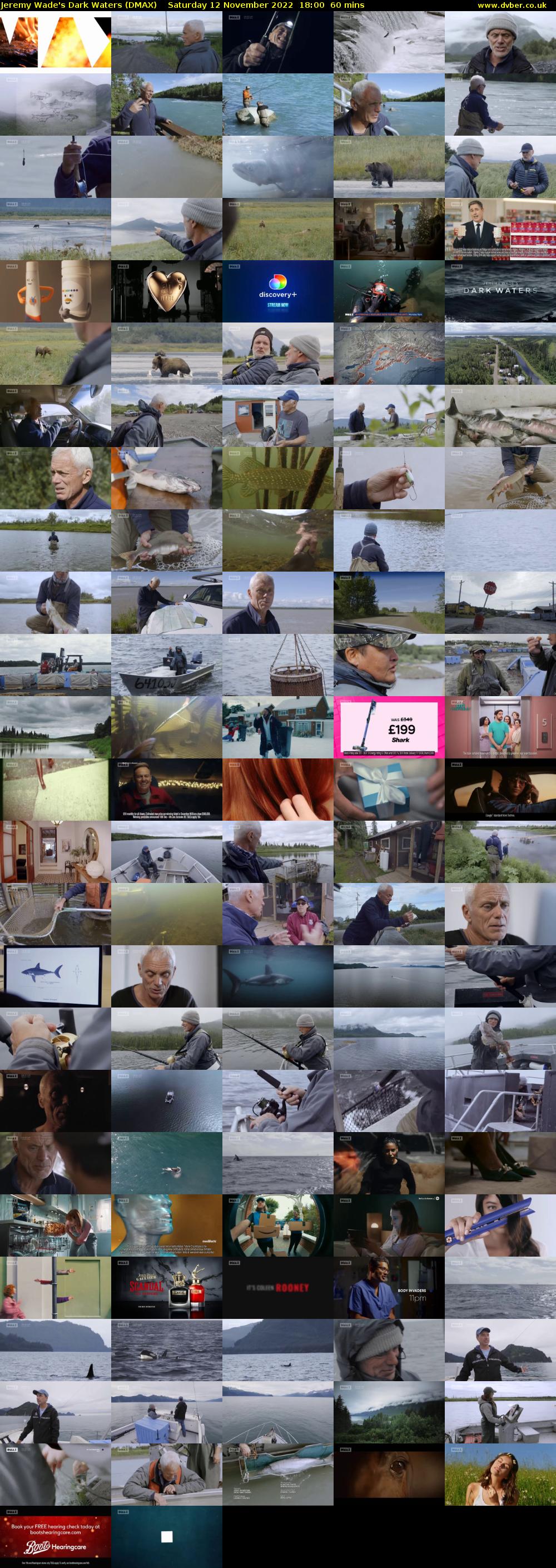 Jeremy Wade's Dark Waters (DMAX) Saturday 12 November 2022 18:00 - 19:00