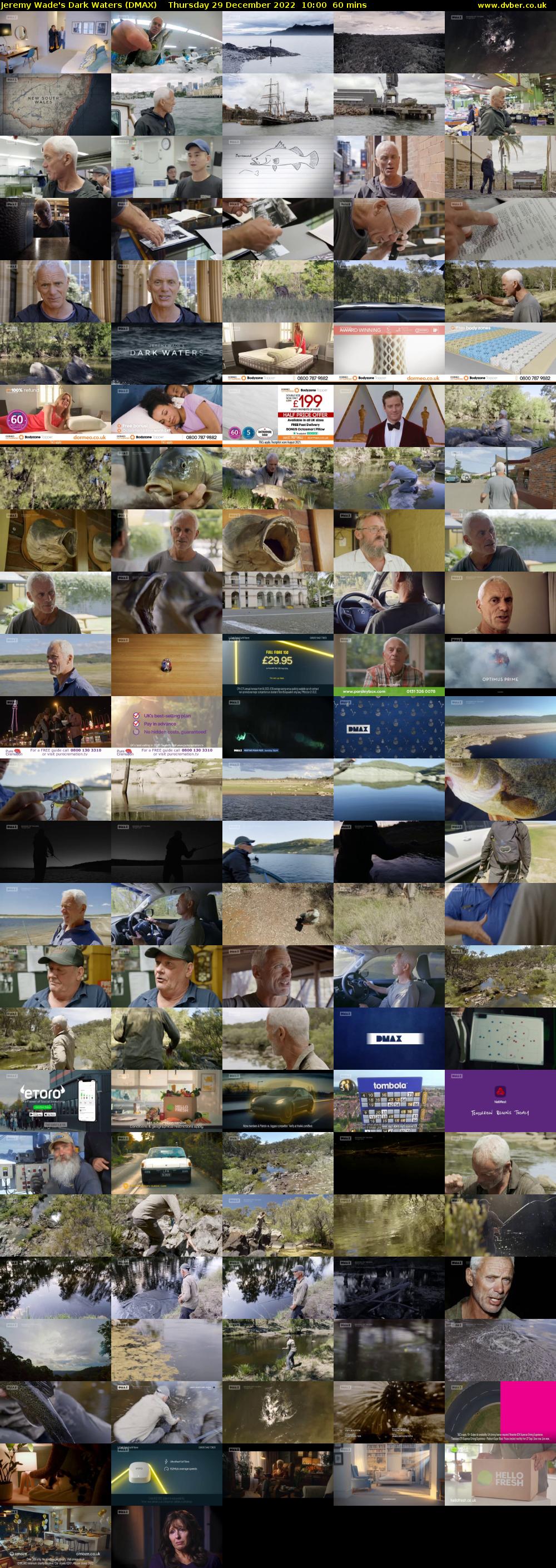 Jeremy Wade's Dark Waters (DMAX) Thursday 29 December 2022 10:00 - 11:00