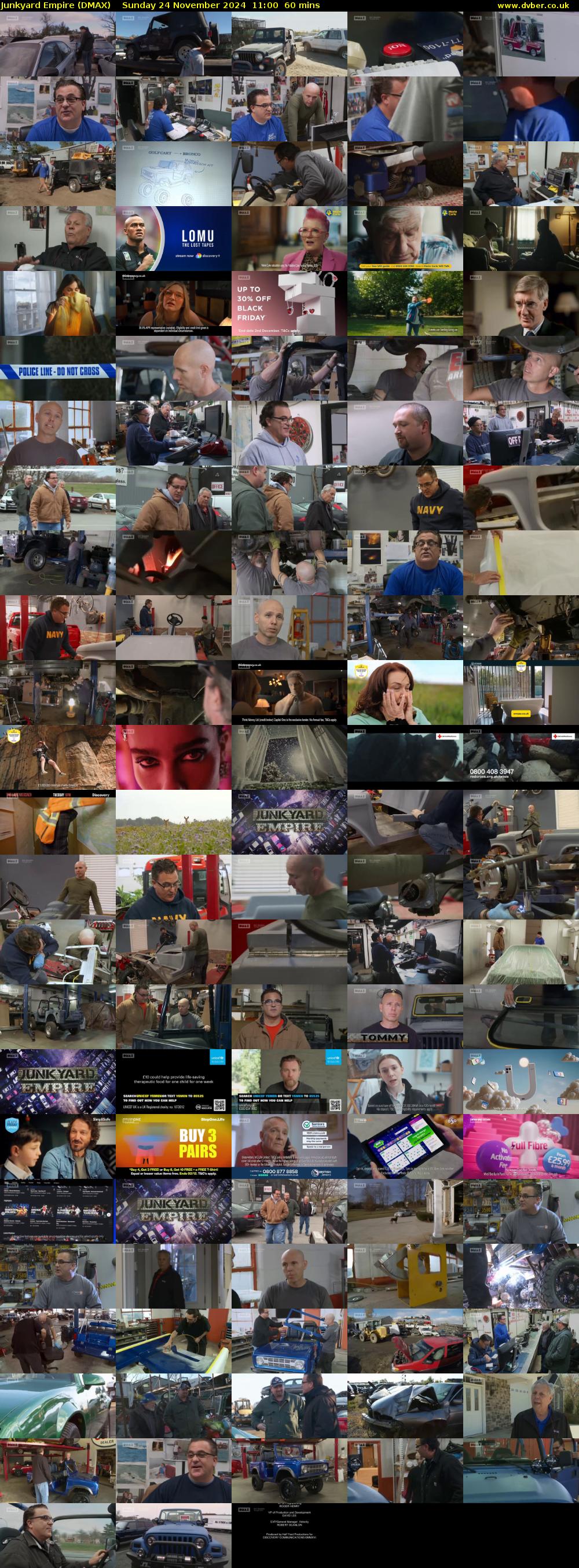 Junkyard Empire (DMAX) Sunday 24 November 2024 11:00 - 12:00