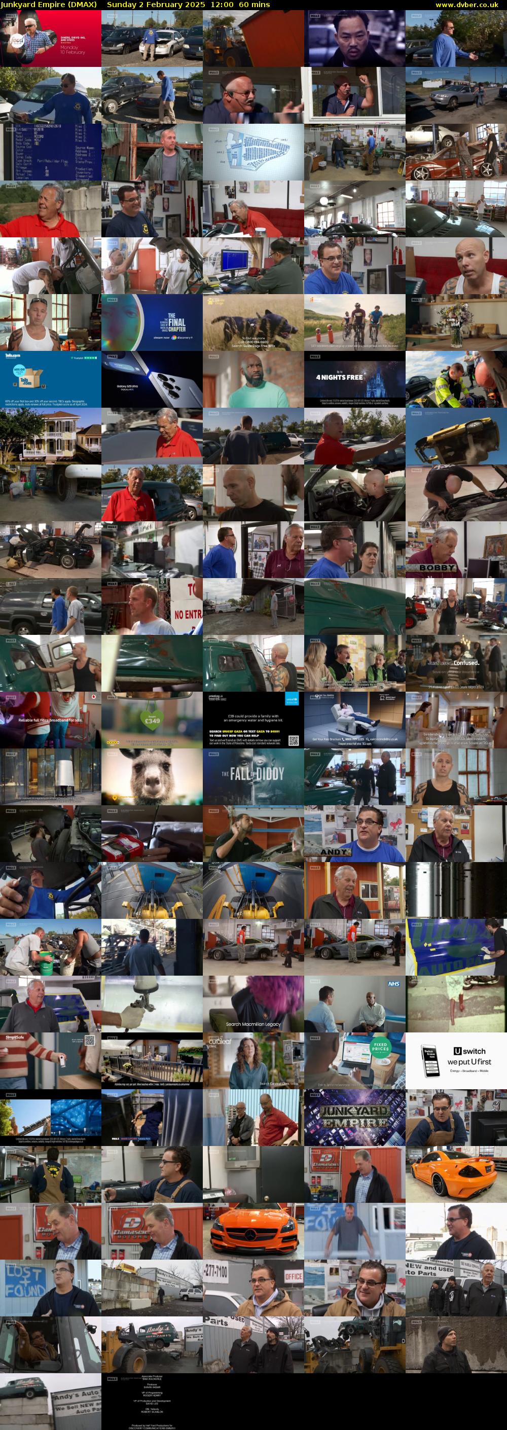 Junkyard Empire (DMAX) Sunday 2 February 2025 12:00 - 13:00