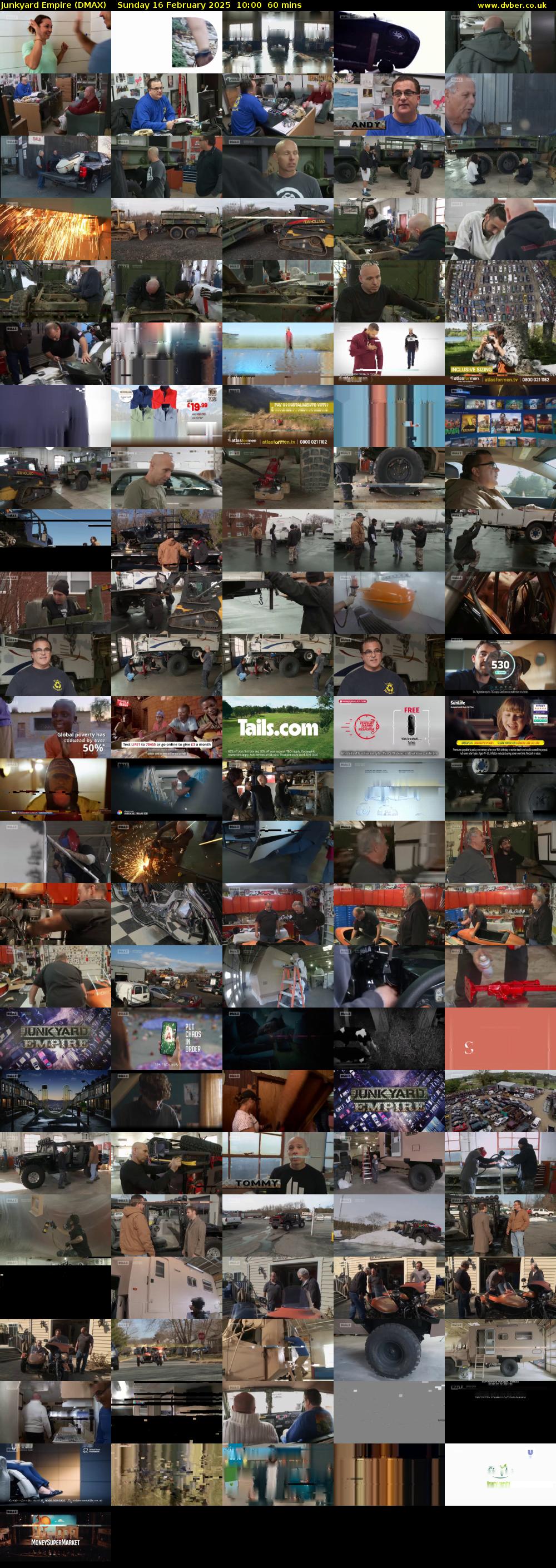 Junkyard Empire (DMAX) Sunday 16 February 2025 10:00 - 11:00