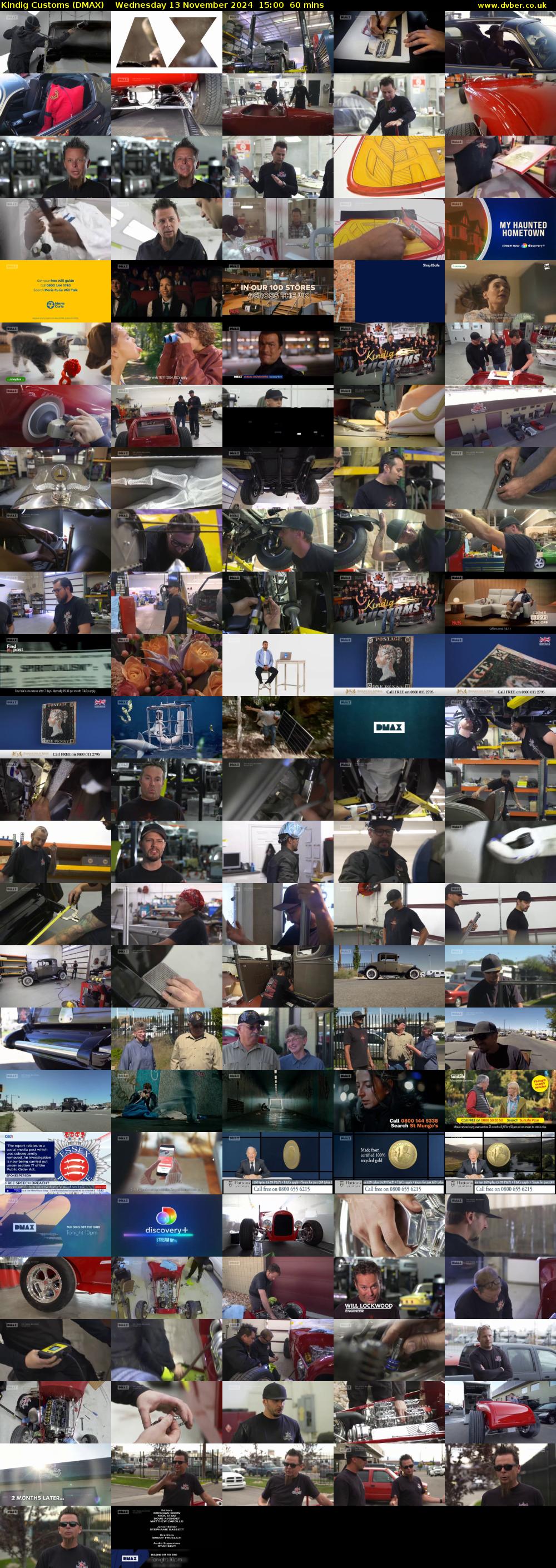 Kindig Customs (DMAX) Wednesday 13 November 2024 15:00 - 16:00