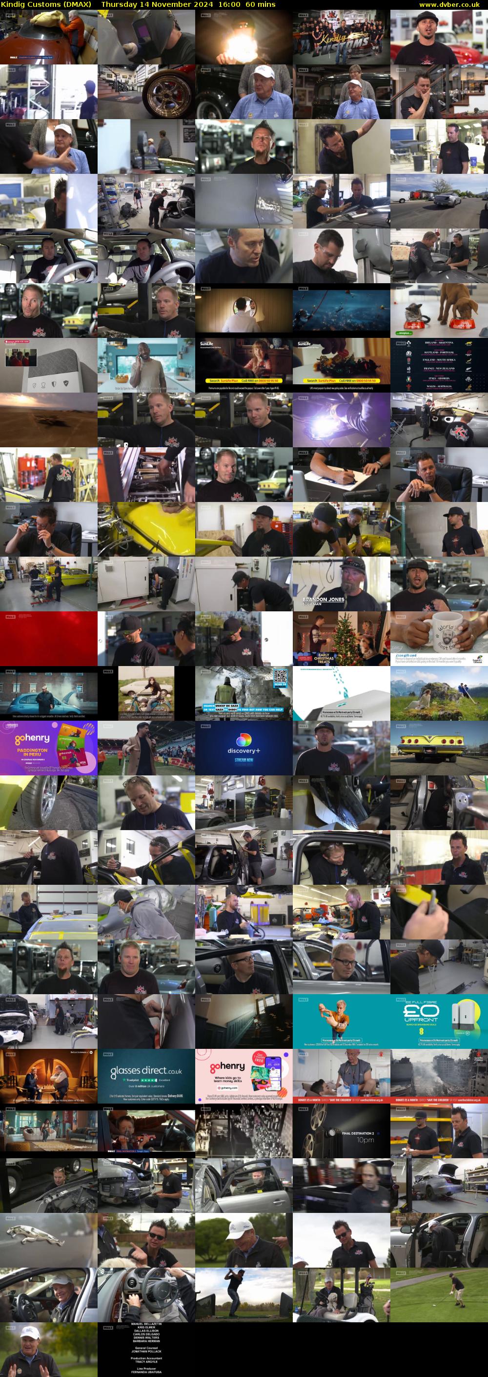 Kindig Customs (DMAX) Thursday 14 November 2024 16:00 - 17:00