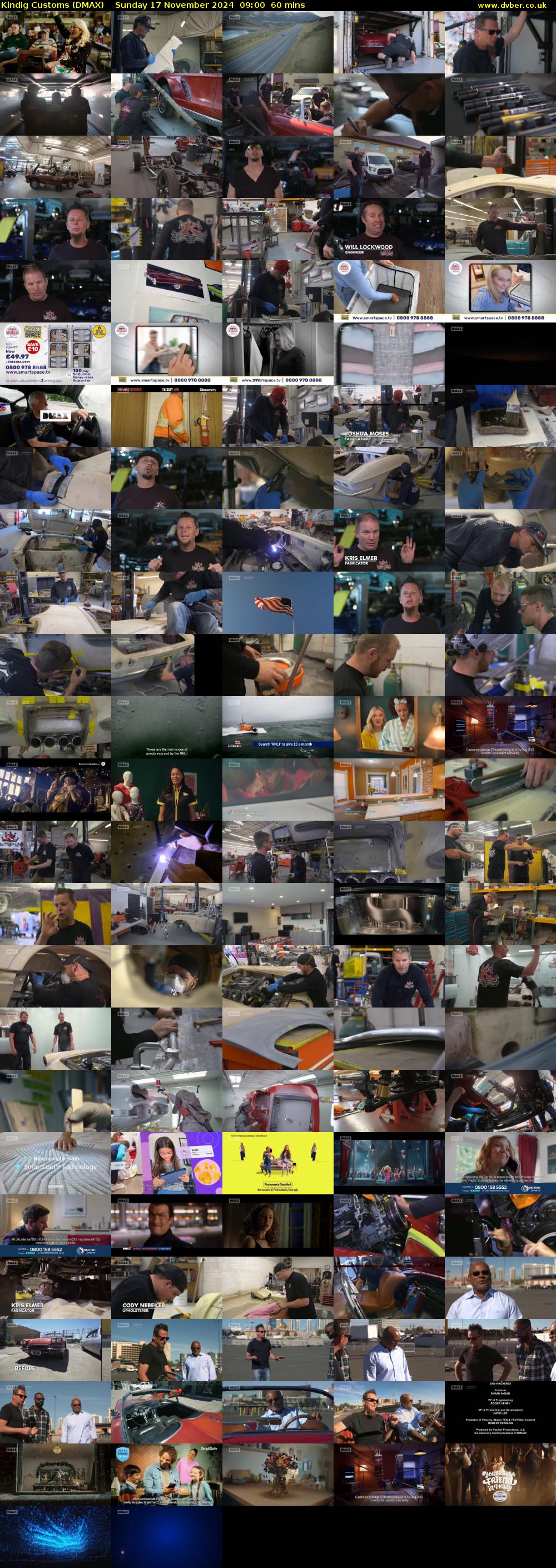 Kindig Customs (DMAX) Sunday 17 November 2024 09:00 - 10:00