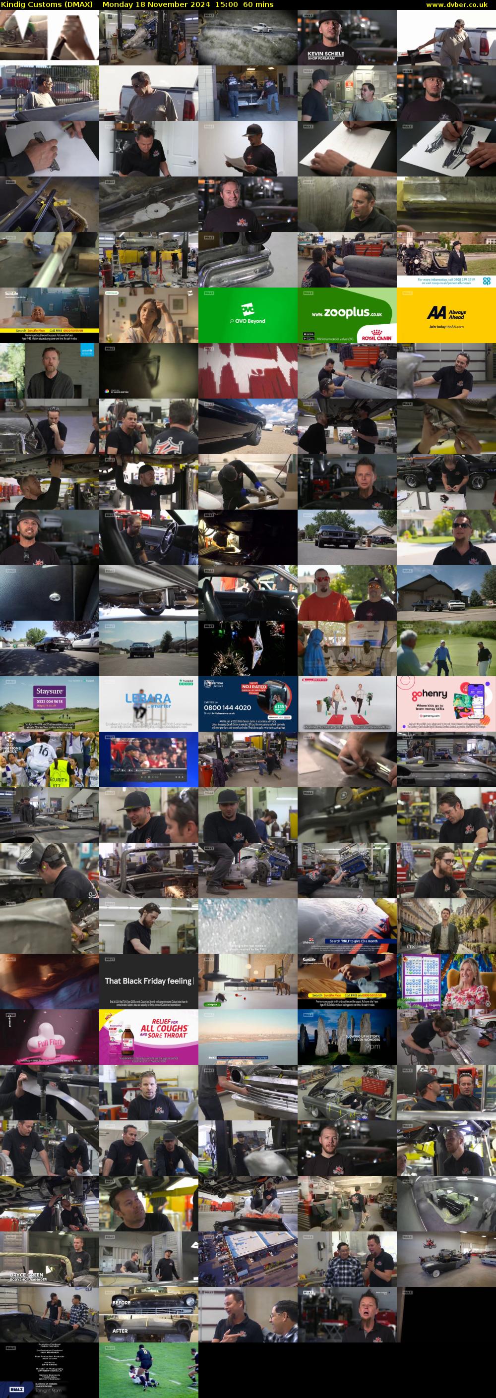 Kindig Customs (DMAX) Monday 18 November 2024 15:00 - 16:00