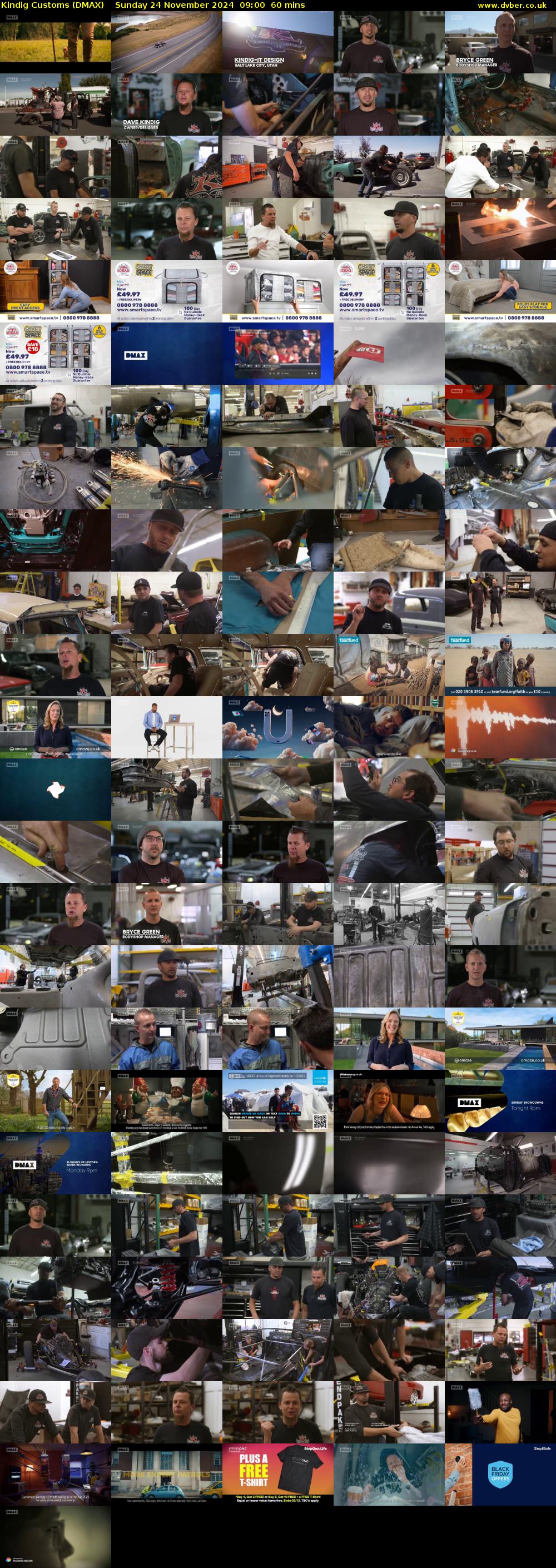 Kindig Customs (DMAX) Sunday 24 November 2024 09:00 - 10:00