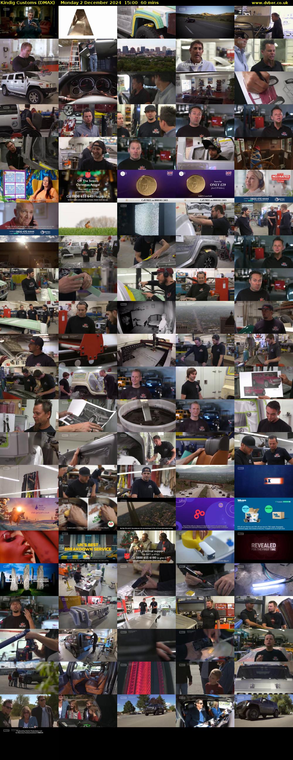 Kindig Customs (DMAX) Monday 2 December 2024 15:00 - 16:00