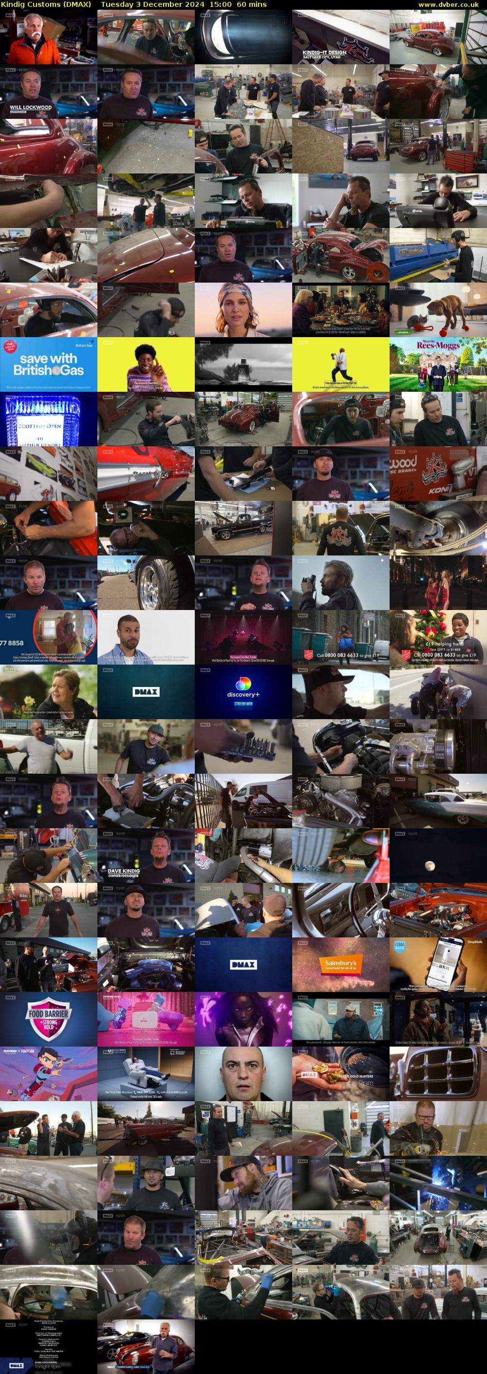 Kindig Customs (DMAX) Tuesday 3 December 2024 15:00 - 16:00