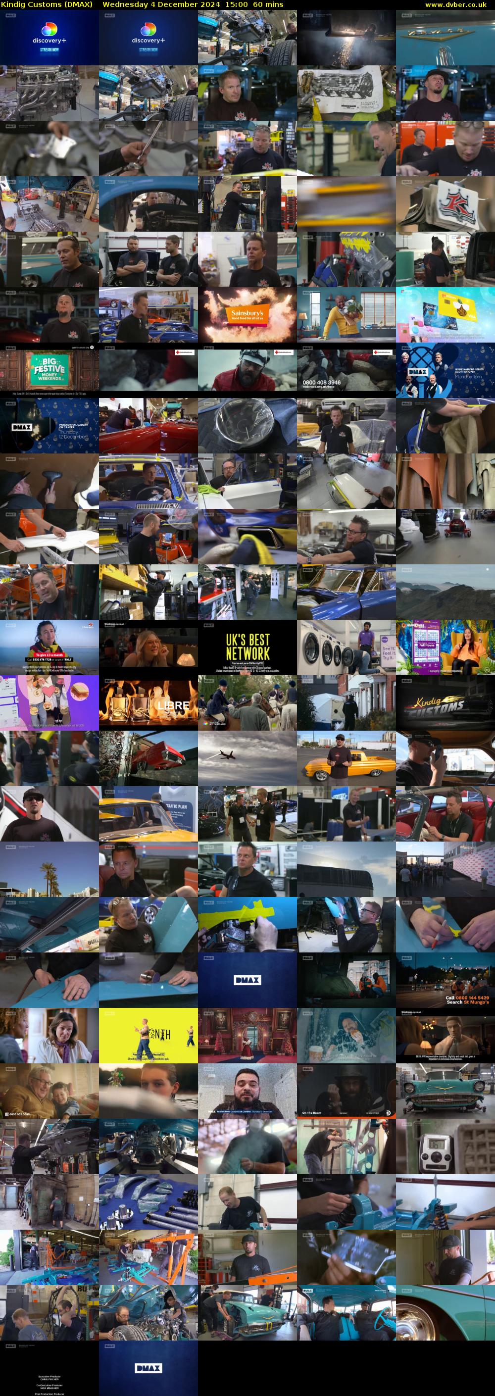 Kindig Customs (DMAX) Wednesday 4 December 2024 15:00 - 16:00