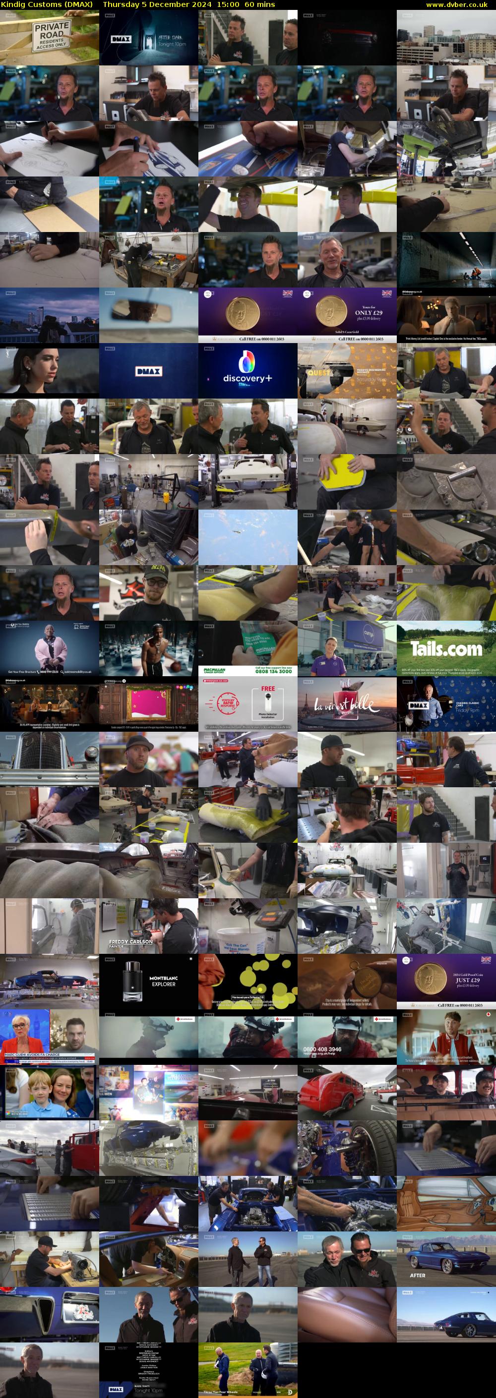 Kindig Customs (DMAX) Thursday 5 December 2024 15:00 - 16:00