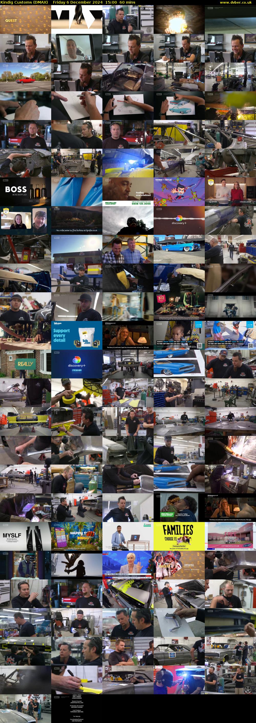 Kindig Customs (DMAX) Friday 6 December 2024 15:00 - 16:00