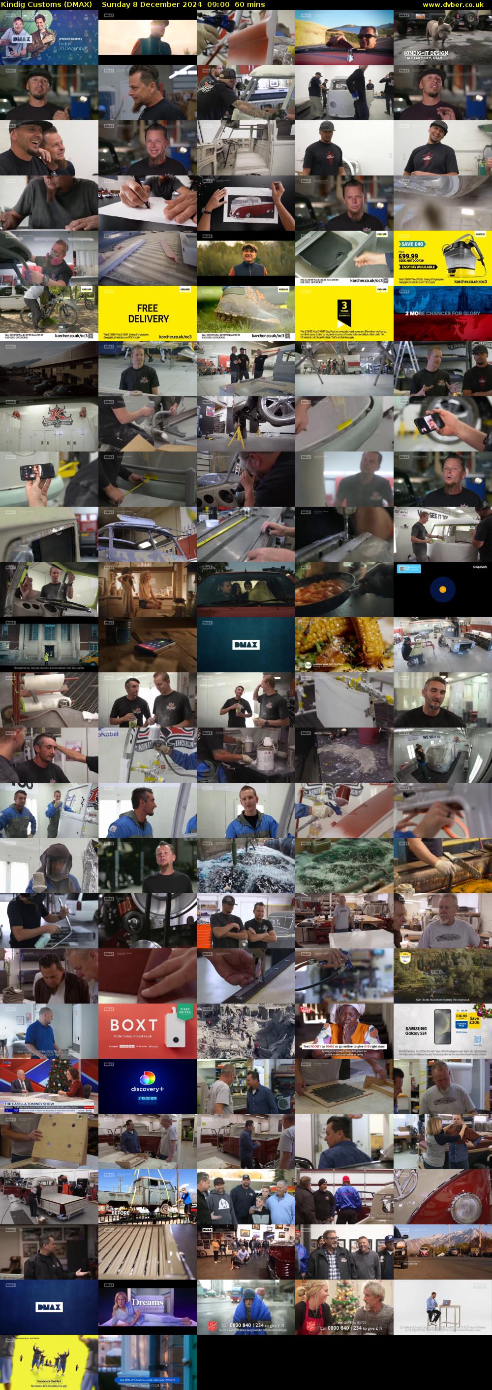 Kindig Customs (DMAX) Sunday 8 December 2024 09:00 - 10:00