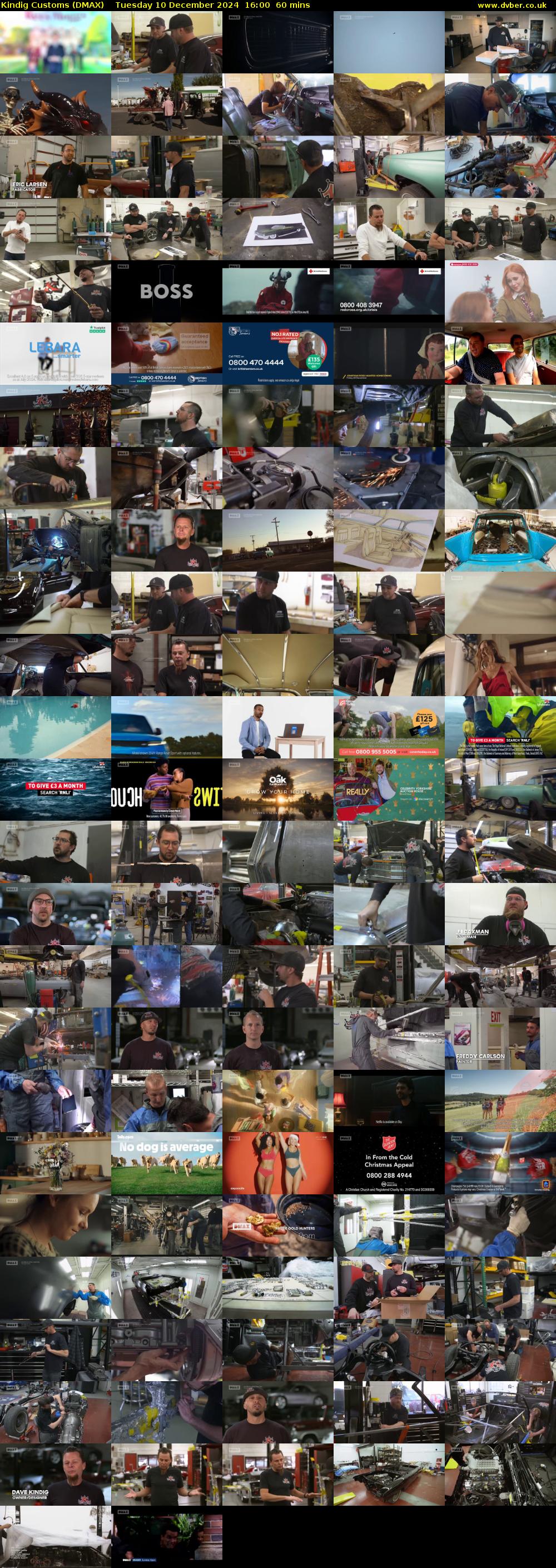 Kindig Customs (DMAX) Tuesday 10 December 2024 16:00 - 17:00