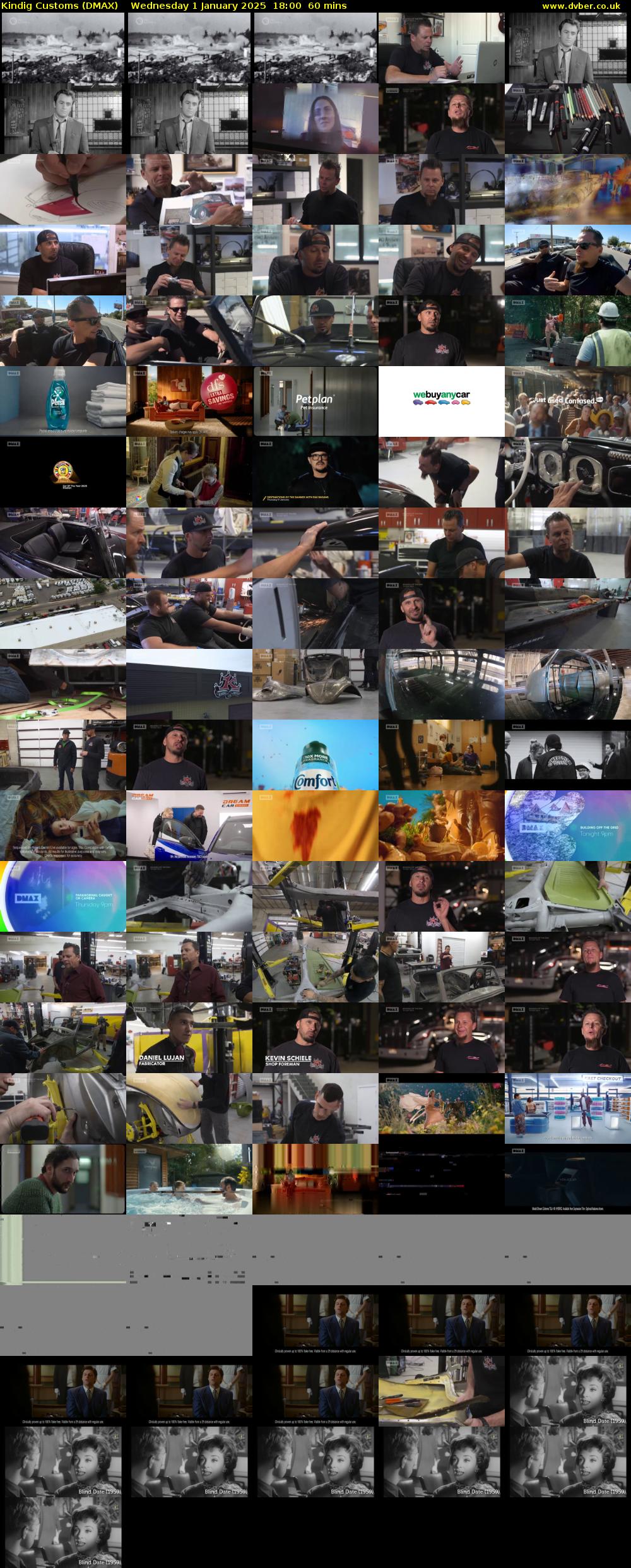 Kindig Customs (DMAX) Wednesday 1 January 2025 18:00 - 19:00