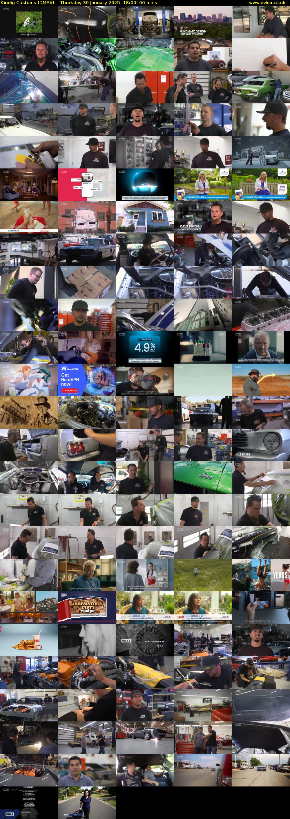 Kindig Customs (DMAX) Thursday 30 January 2025 18:00 - 19:00
