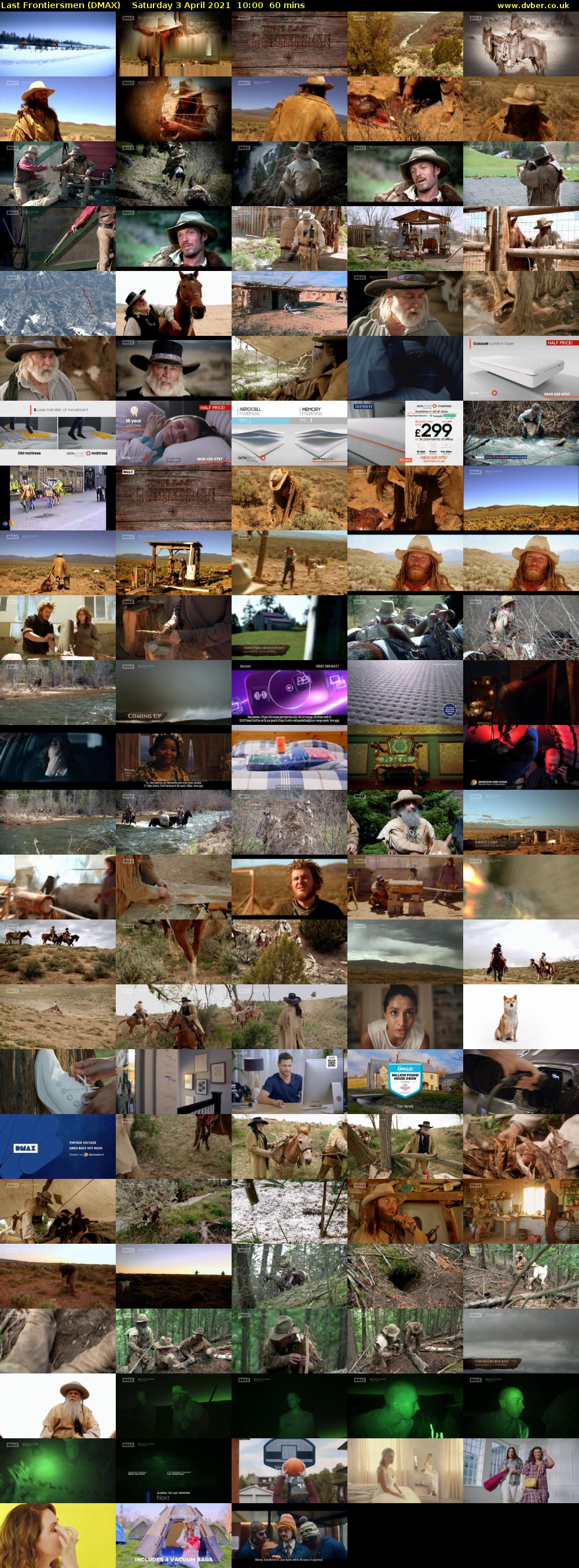 Last Frontiersmen (DMAX) Saturday 3 April 2021 10:00 - 11:00