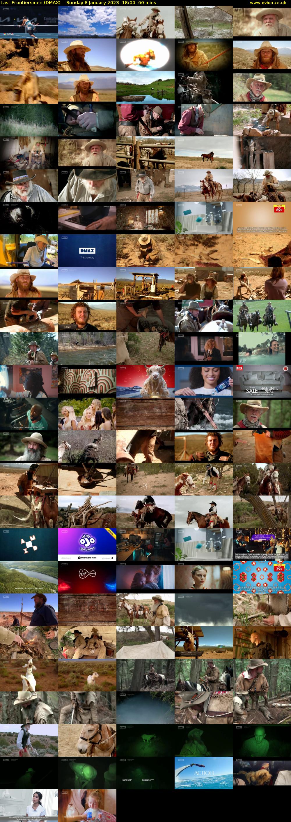 Last Frontiersmen (DMAX) Sunday 8 January 2023 18:00 - 19:00
