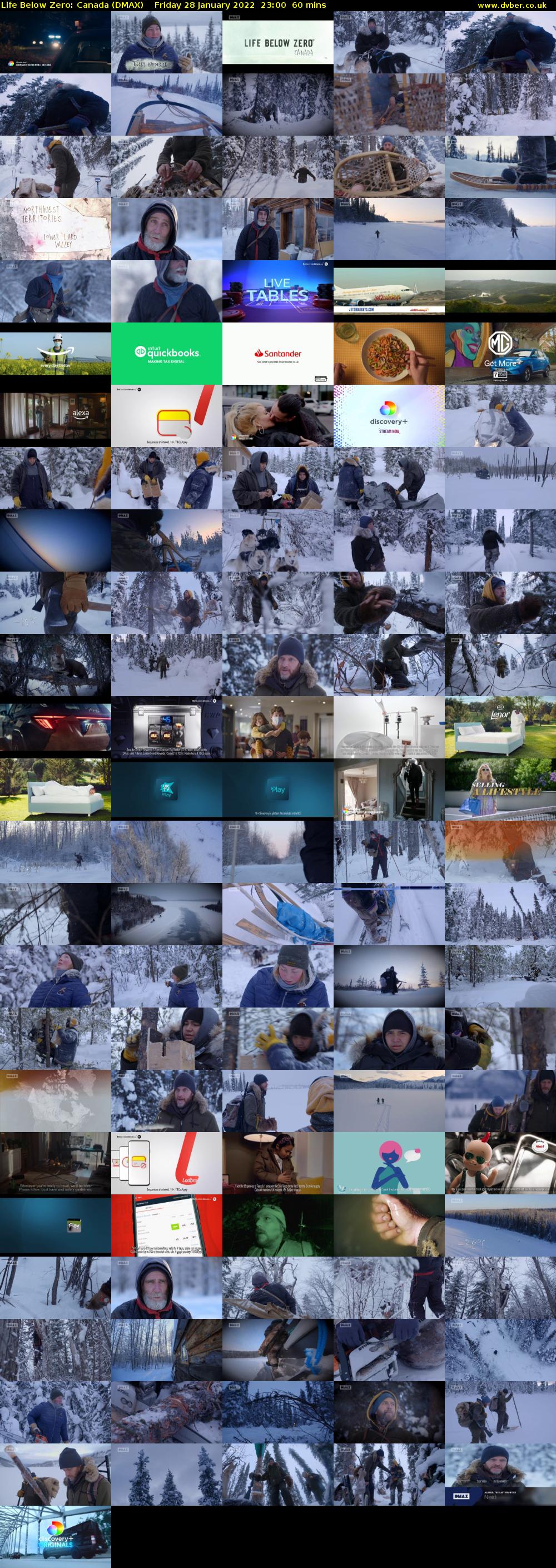 Life Below Zero: Canada (DMAX) Friday 28 January 2022 23:00 - 00:00