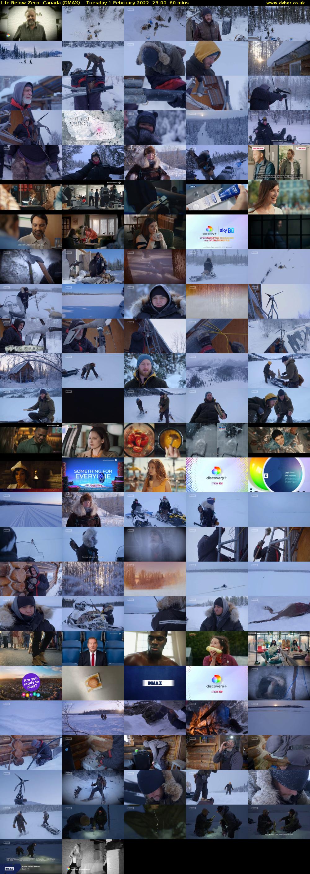 Life Below Zero: Canada (DMAX) Tuesday 1 February 2022 23:00 - 00:00