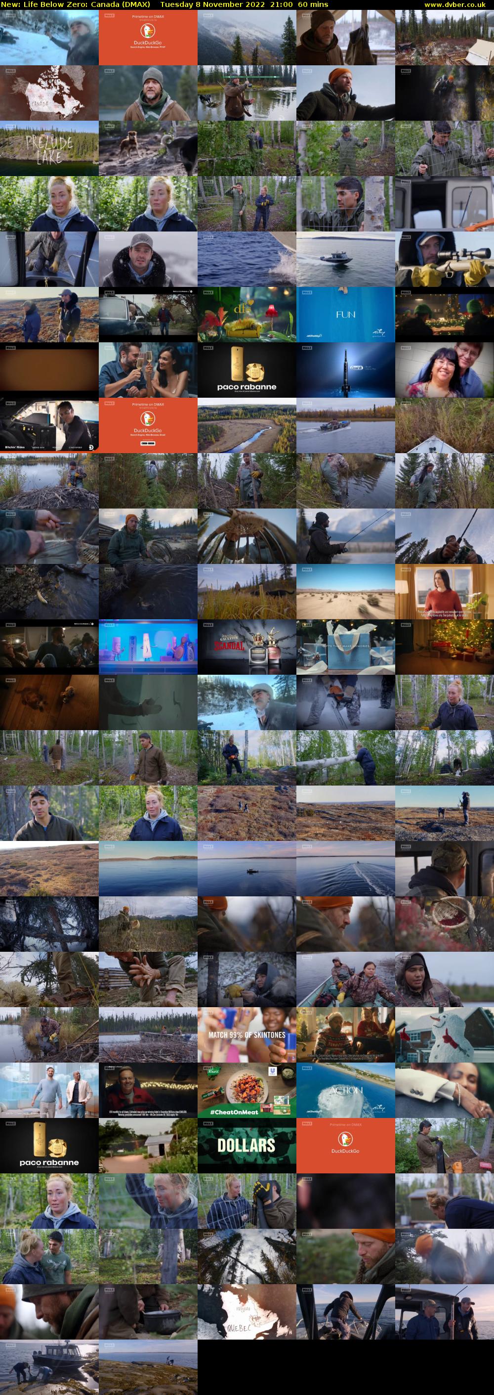 Life Below Zero: Canada (DMAX) Tuesday 8 November 2022 21:00 - 22:00