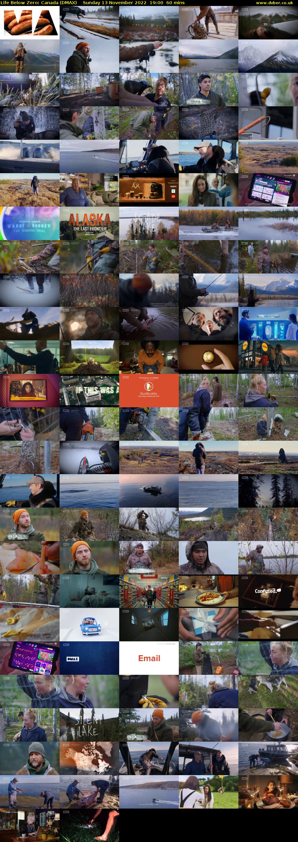 Life Below Zero: Canada (DMAX) Sunday 13 November 2022 19:00 - 20:00