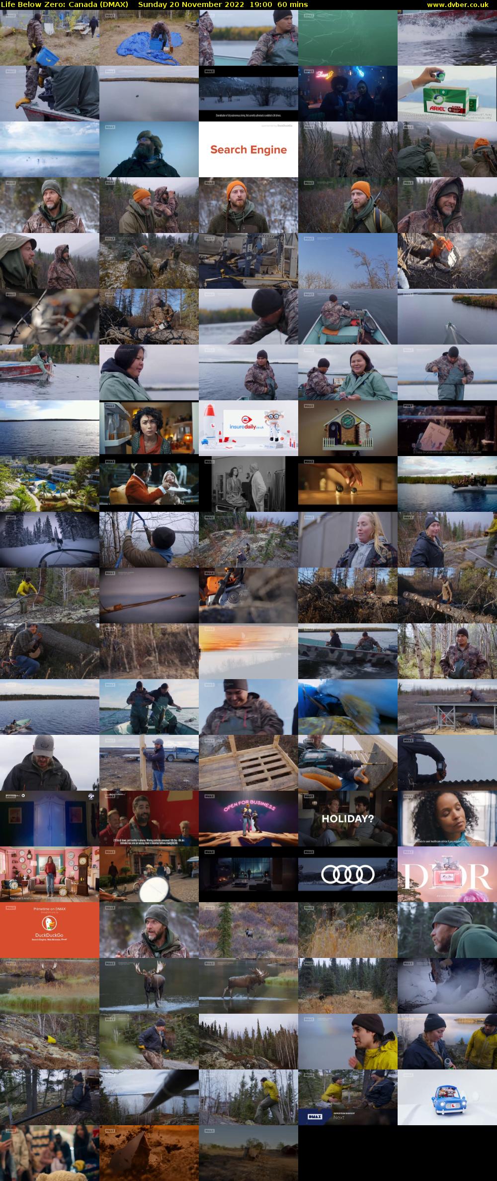 Life Below Zero: Canada (DMAX) Sunday 20 November 2022 19:00 - 20:00