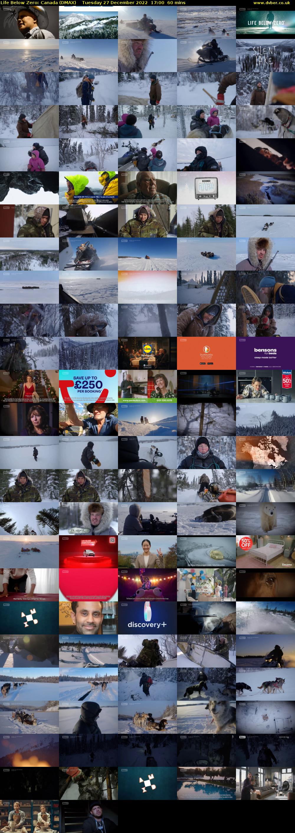 Life Below Zero: Canada (DMAX) Tuesday 27 December 2022 17:00 - 18:00