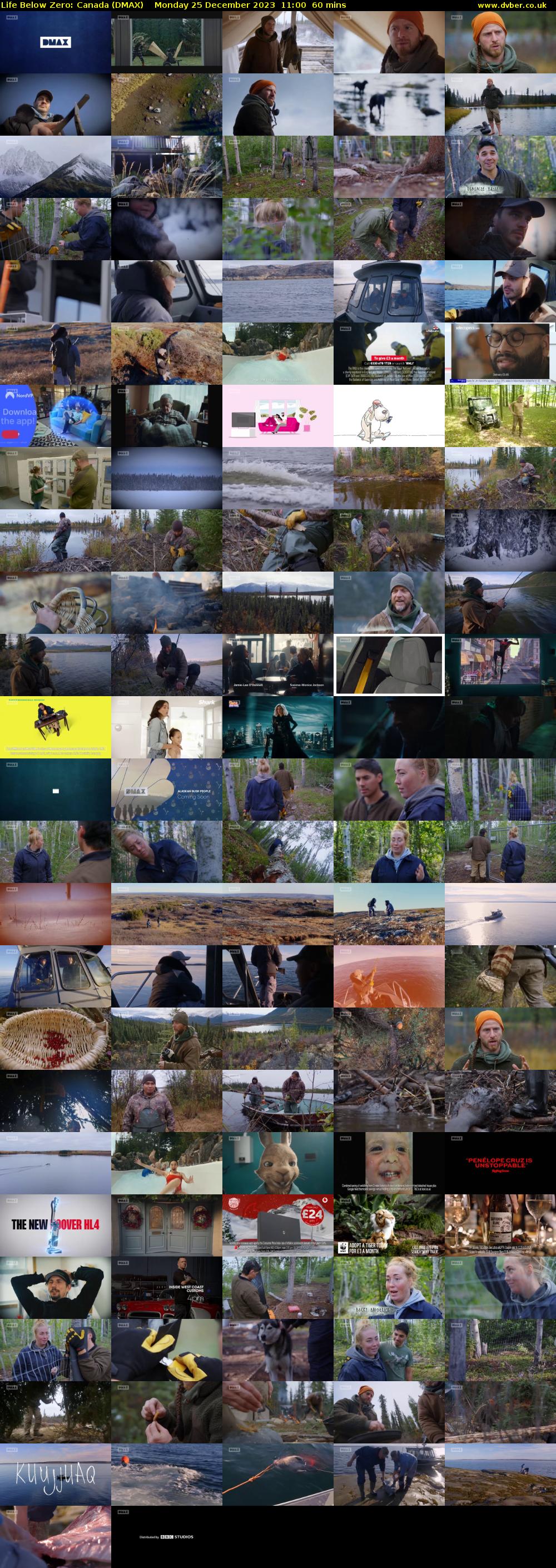Life Below Zero: Canada (DMAX) Monday 25 December 2023 11:00 - 12:00