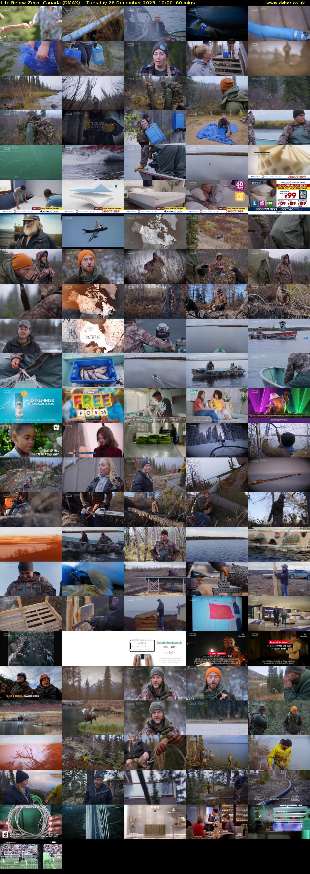Life Below Zero: Canada (DMAX) Tuesday 26 December 2023 10:00 - 11:00