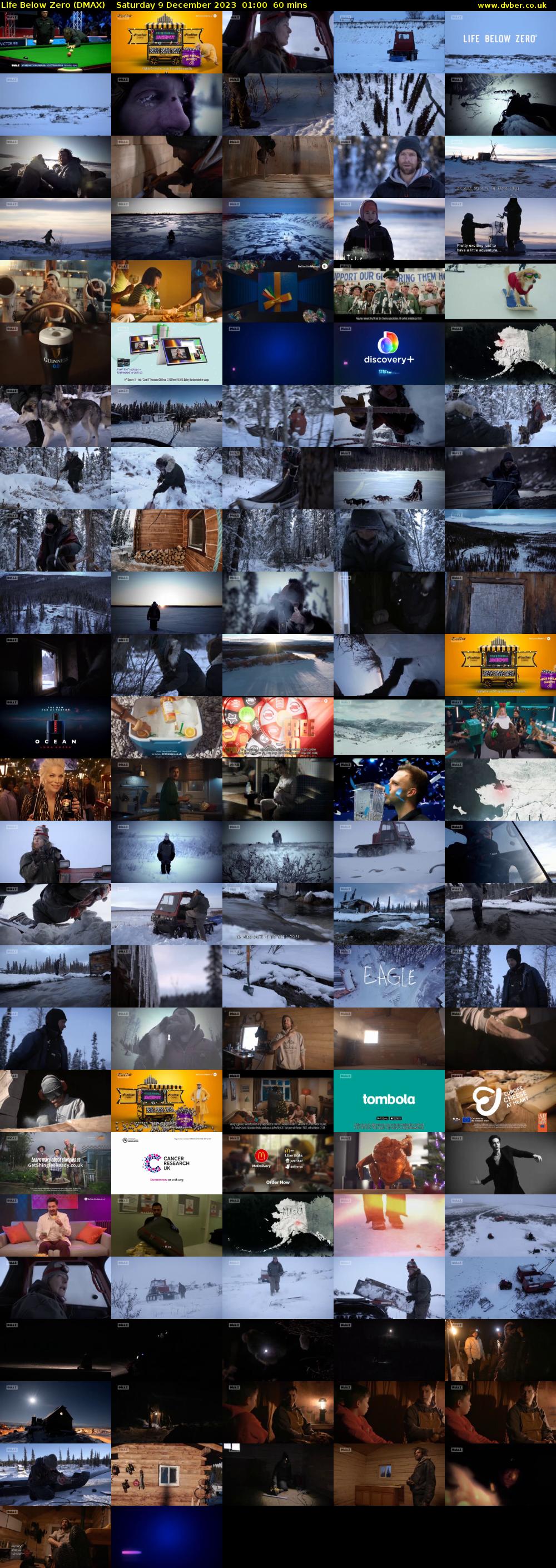 Life Below Zero (DMAX) Saturday 9 December 2023 01:00 - 02:00