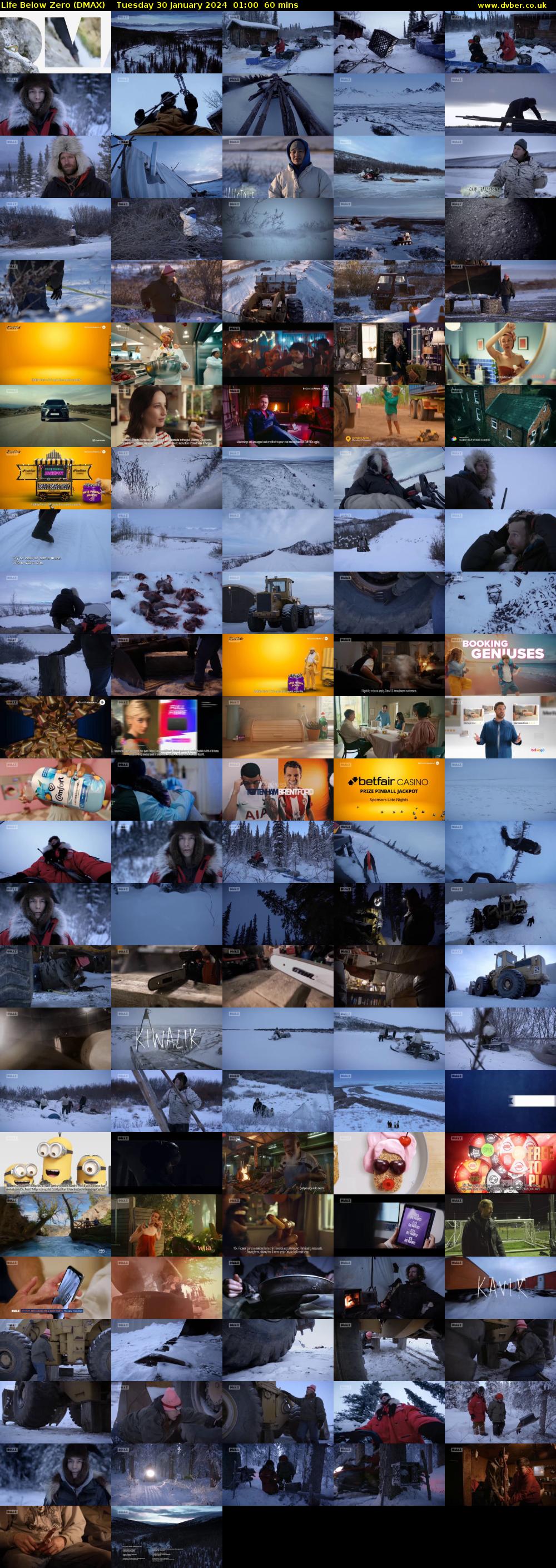 Life Below Zero (DMAX) Tuesday 30 January 2024 01:00 - 02:00