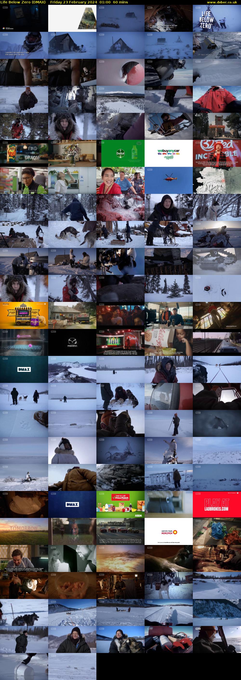 Life Below Zero (DMAX) Friday 23 February 2024 01:00 - 02:00