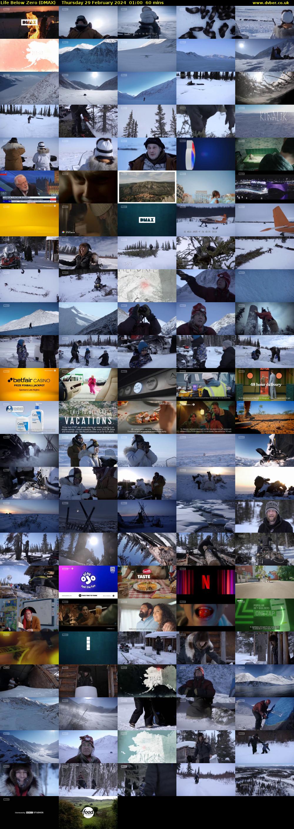 Life Below Zero (DMAX) Thursday 29 February 2024 01:00 - 02:00