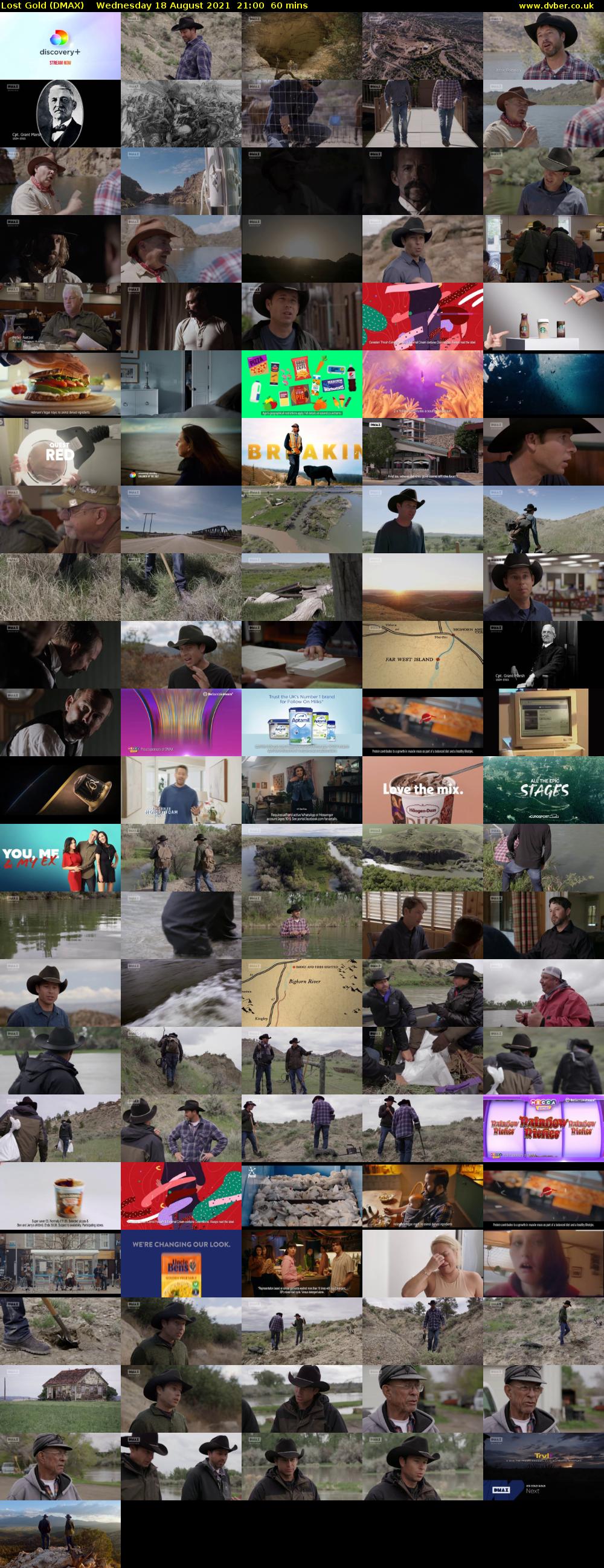 Lost Gold (DMAX) Wednesday 18 August 2021 21:00 - 22:00