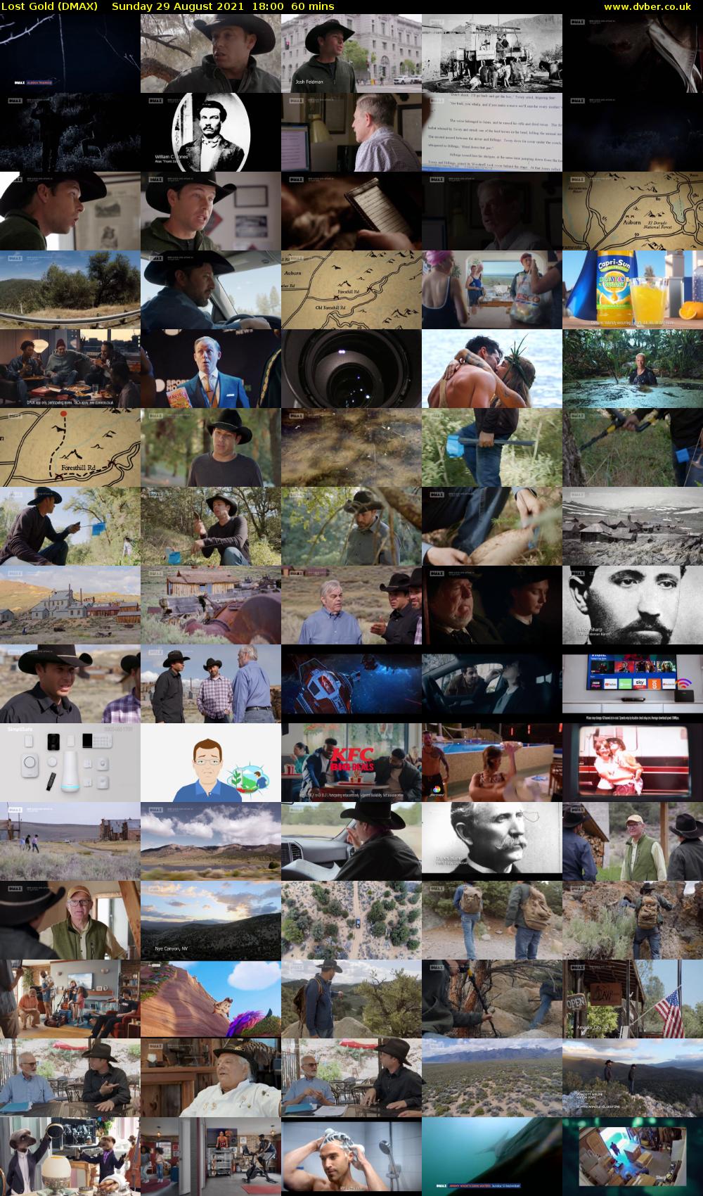 Lost Gold (DMAX) Sunday 29 August 2021 18:00 - 19:00