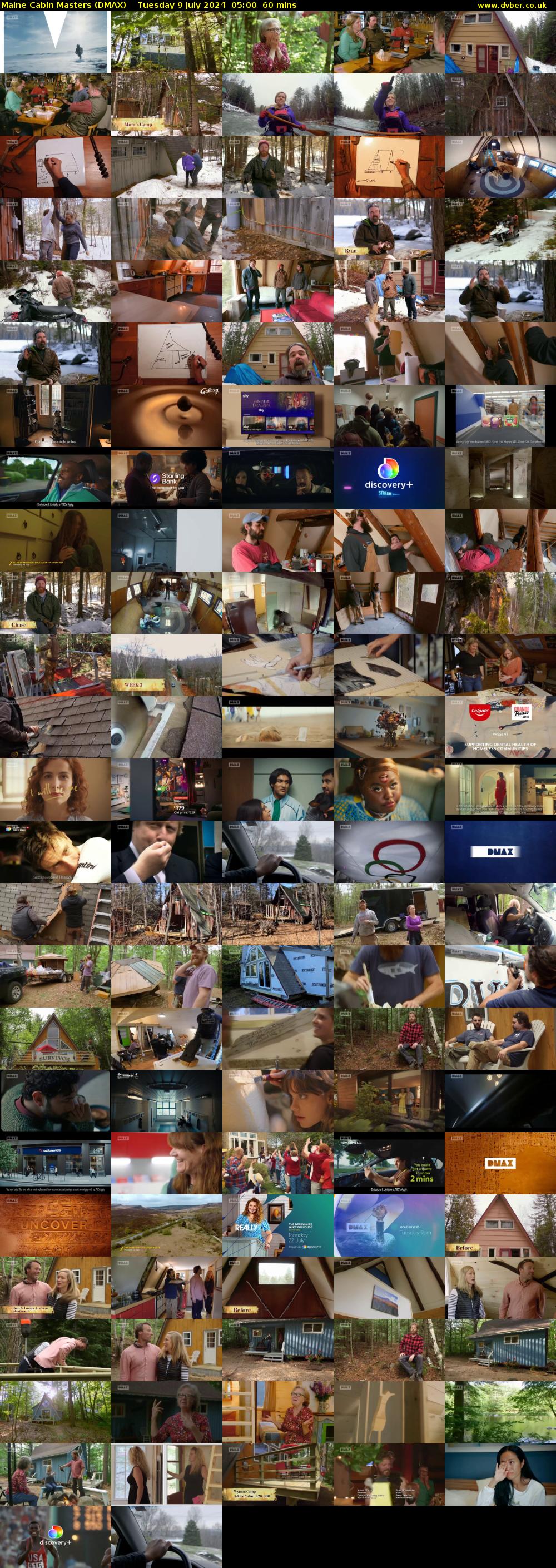 Maine Cabin Masters (DMAX) Tuesday 9 July 2024 05:00 - 06:00