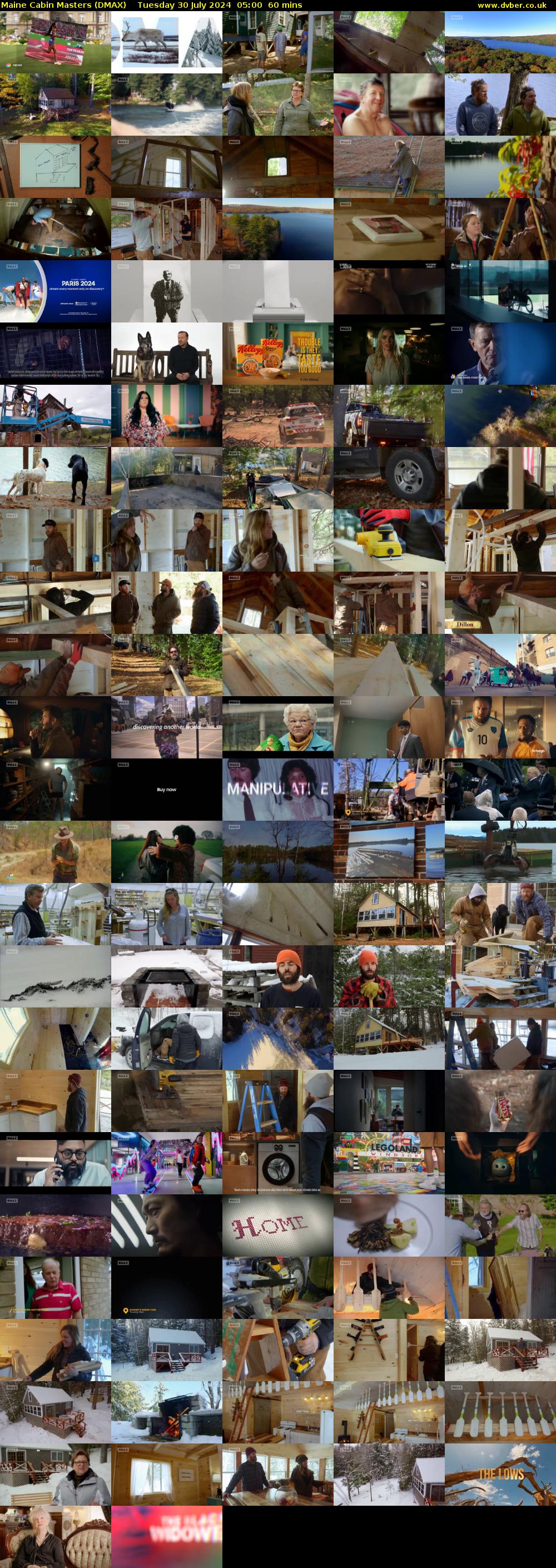 Maine Cabin Masters (DMAX) Tuesday 30 July 2024 05:00 - 06:00