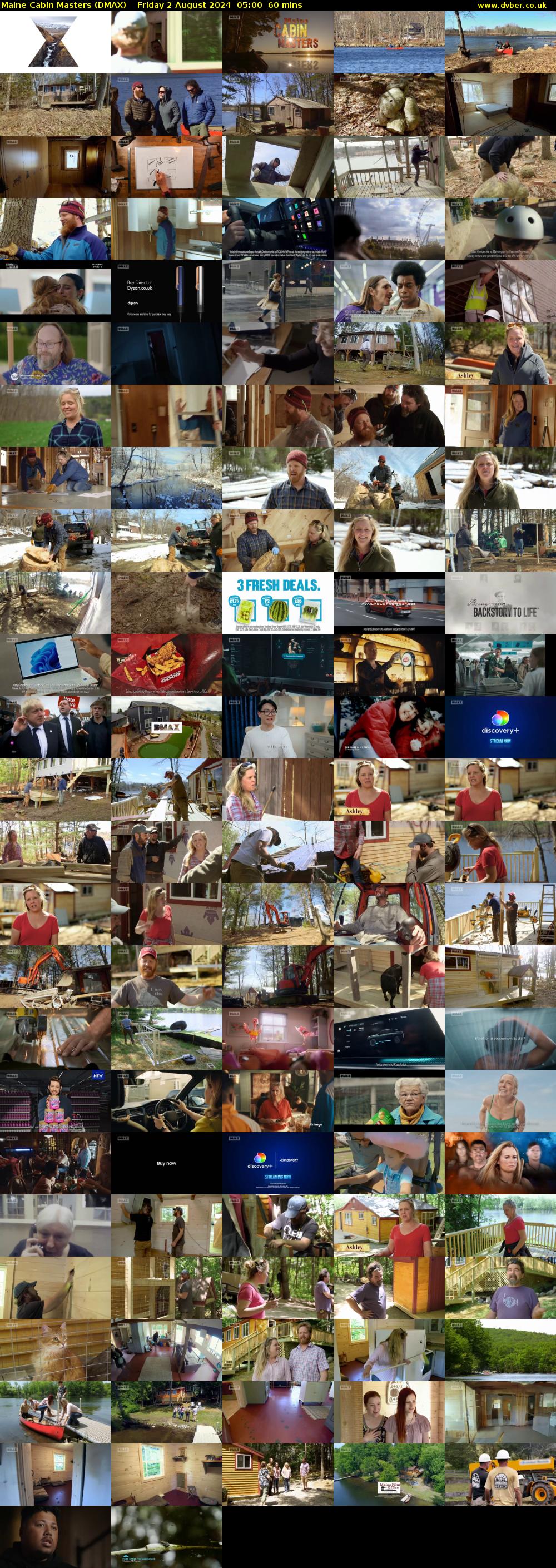 Maine Cabin Masters (DMAX) Friday 2 August 2024 05:00 - 06:00