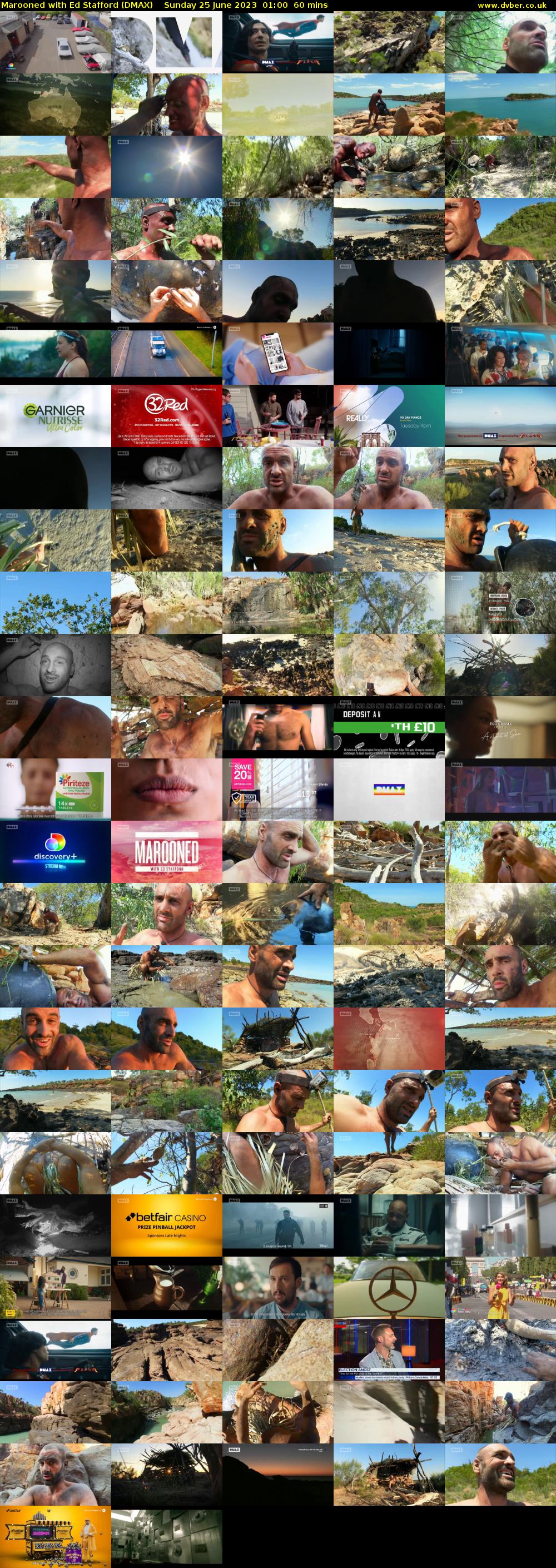 Marooned with Ed Stafford (DMAX) Sunday 25 June 2023 01:00 - 02:00