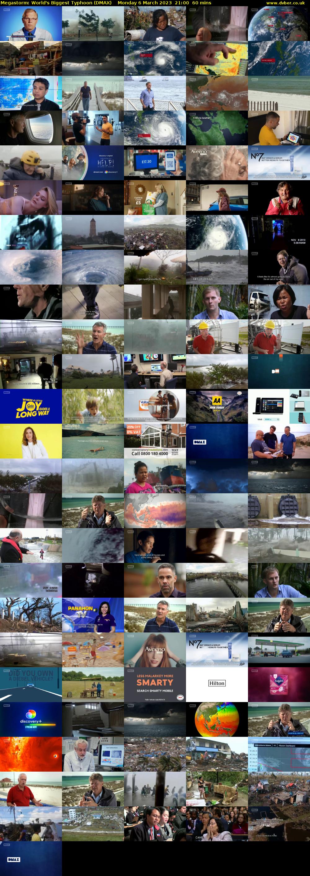 Megastorm: World's Biggest Typhoon (DMAX) Monday 6 March 2023 21:00 - 22:00