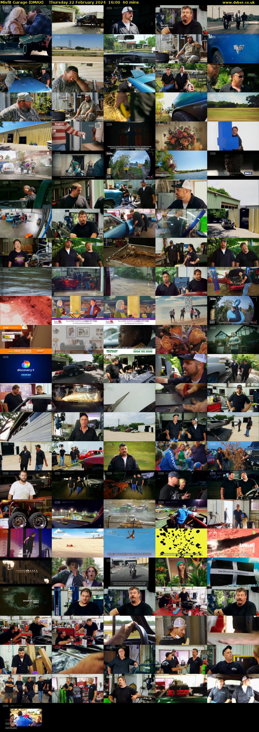 Misfit Garage (DMAX) Thursday 22 February 2024 16:00 - 17:00