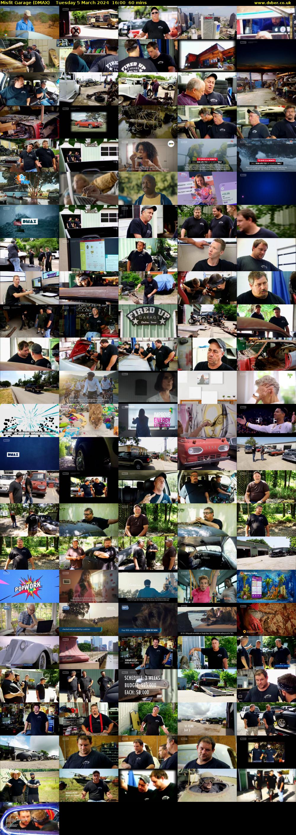 Misfit Garage (DMAX) Tuesday 5 March 2024 16:00 - 17:00