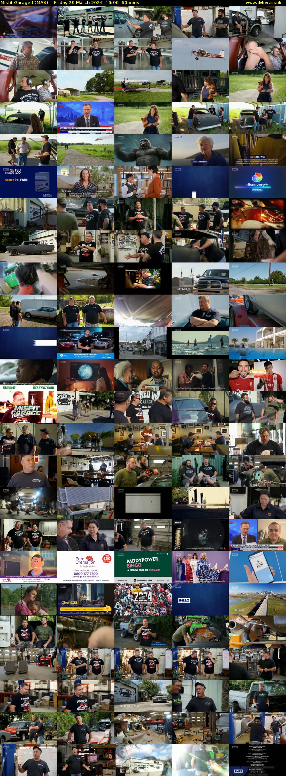 Misfit Garage (DMAX) Friday 29 March 2024 16:00 - 17:00