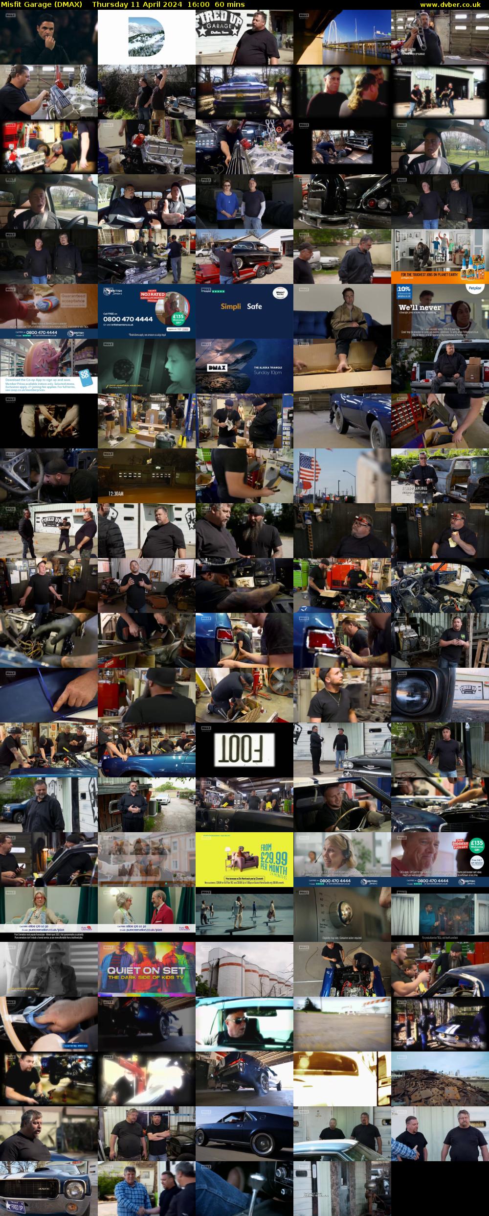 Misfit Garage (DMAX) Thursday 11 April 2024 16:00 - 17:00