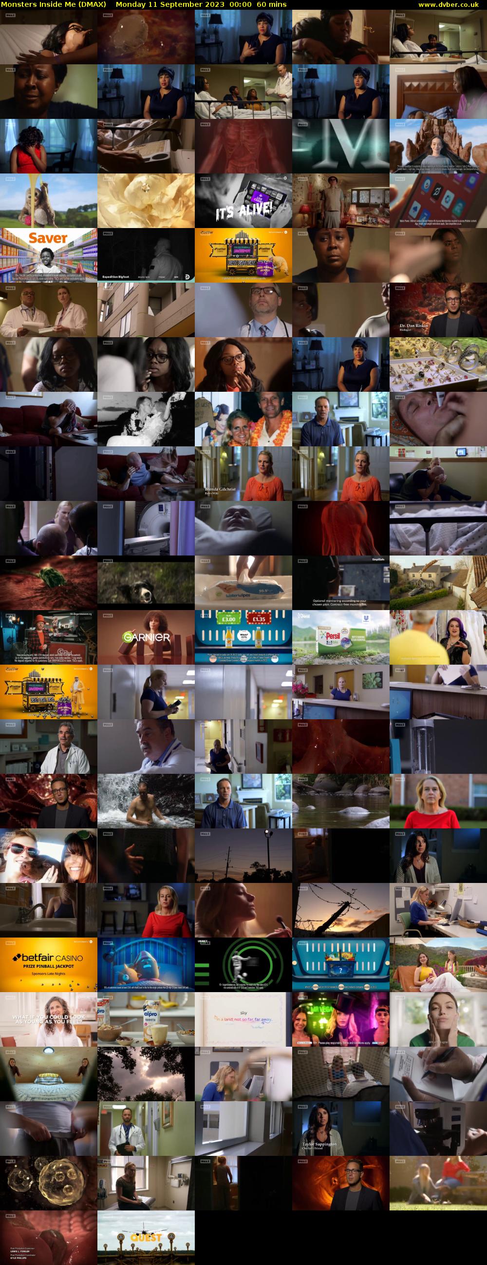 Monsters Inside Me (DMAX) Monday 11 September 2023 00:00 - 01:00