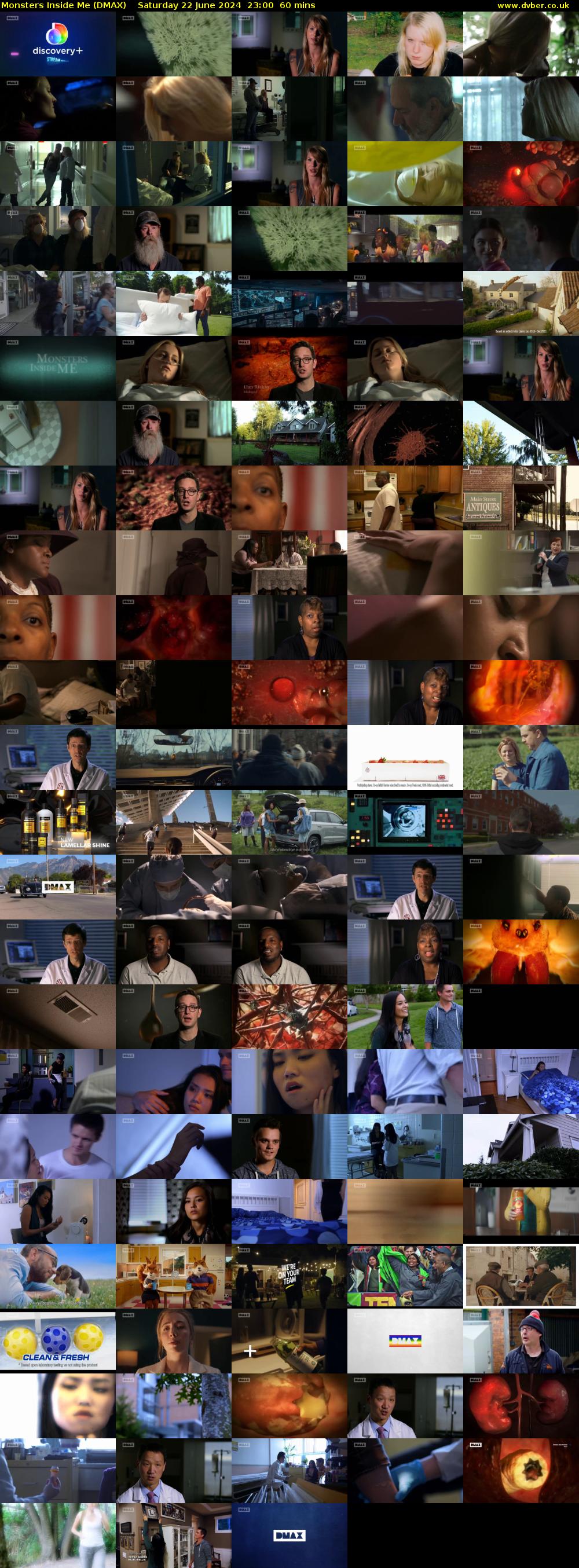 Monsters Inside Me (DMAX) Saturday 22 June 2024 23:00 - 00:00