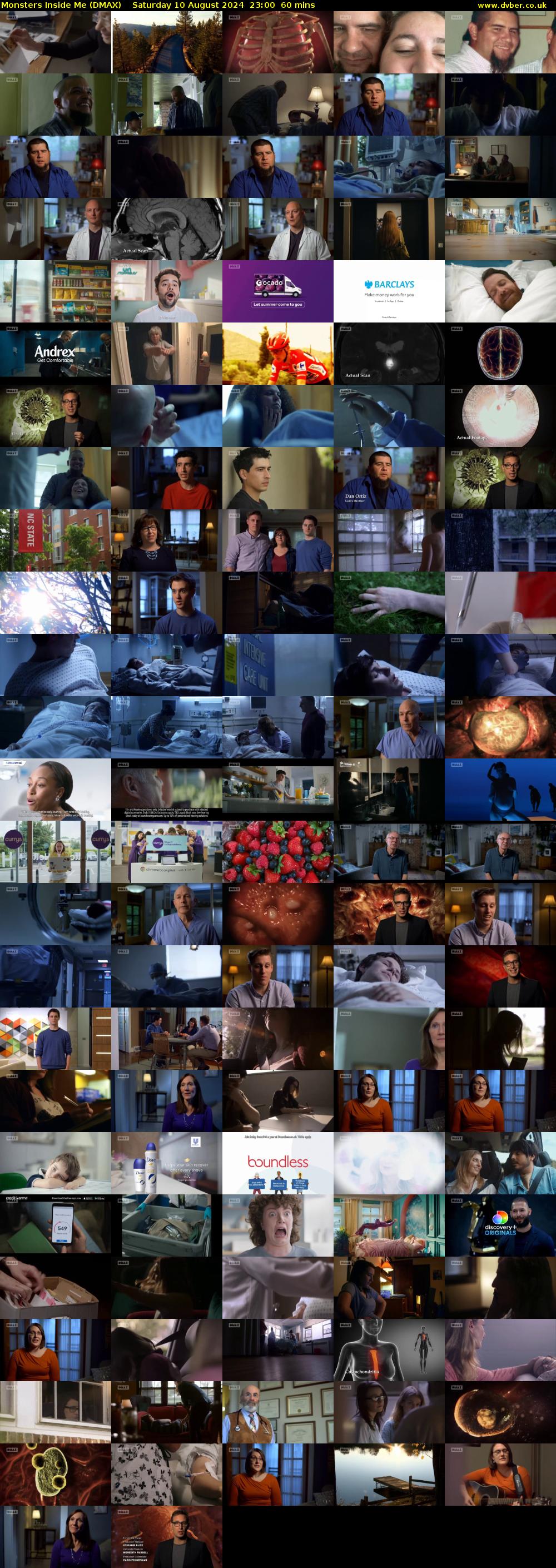 Monsters Inside Me (DMAX) Saturday 10 August 2024 23:00 - 00:00