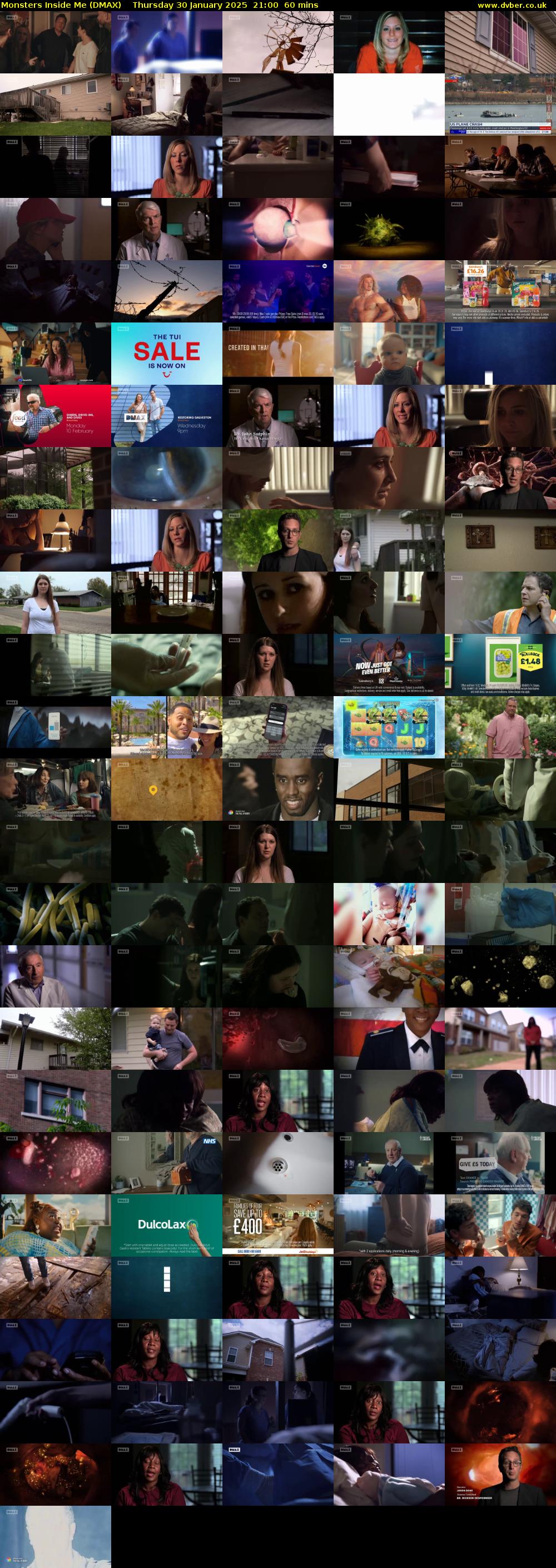 Monsters Inside Me (DMAX) Thursday 30 January 2025 21:00 - 22:00